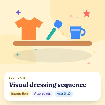 IMAGEN: Visual dressing sequence on a bedroom door — 12 of 13